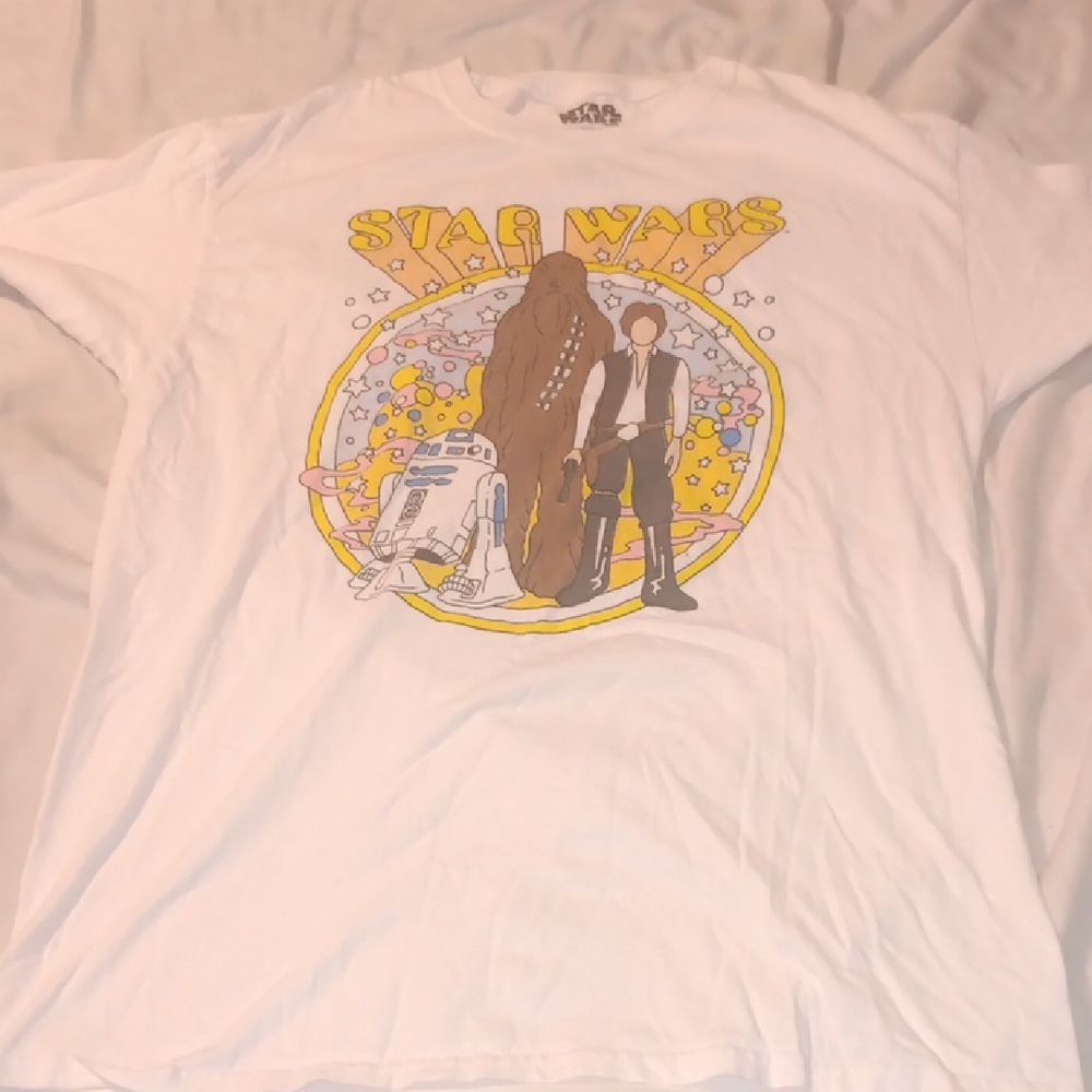 Star Wars White Tee